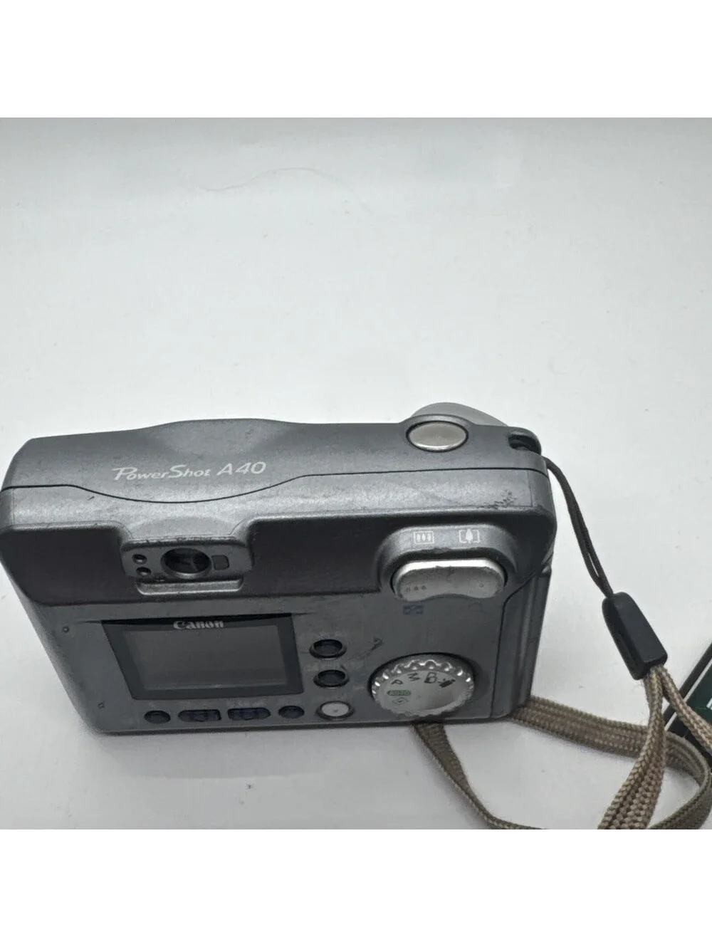 CANON PowerShot A40 Vintage Digital Camera 2MP w/4 GB Compact Flash Card